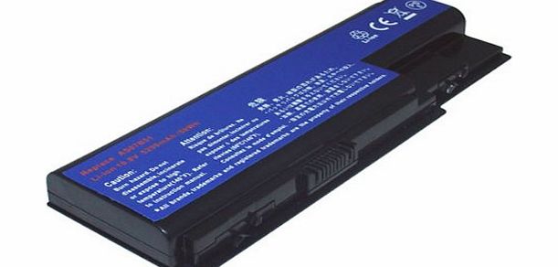 [48Wh, 4400mAh,10.8Volt] Replacement Laptop/Notebook/Computer Battery for UK PACKARD BELL EasyNote LJ61, EasyNote LJ63, EasyNote LJ65, EasyNote LJ67, EasyNote LJ71, EasyNote LJ73, EasyNote